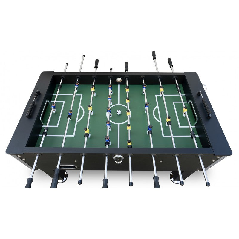 Turn classic football into your home or recreational space with the PIVOT Deluxe Soccer Table. Step Over Foosball Table is best for playing Soccer for Kids & Adults