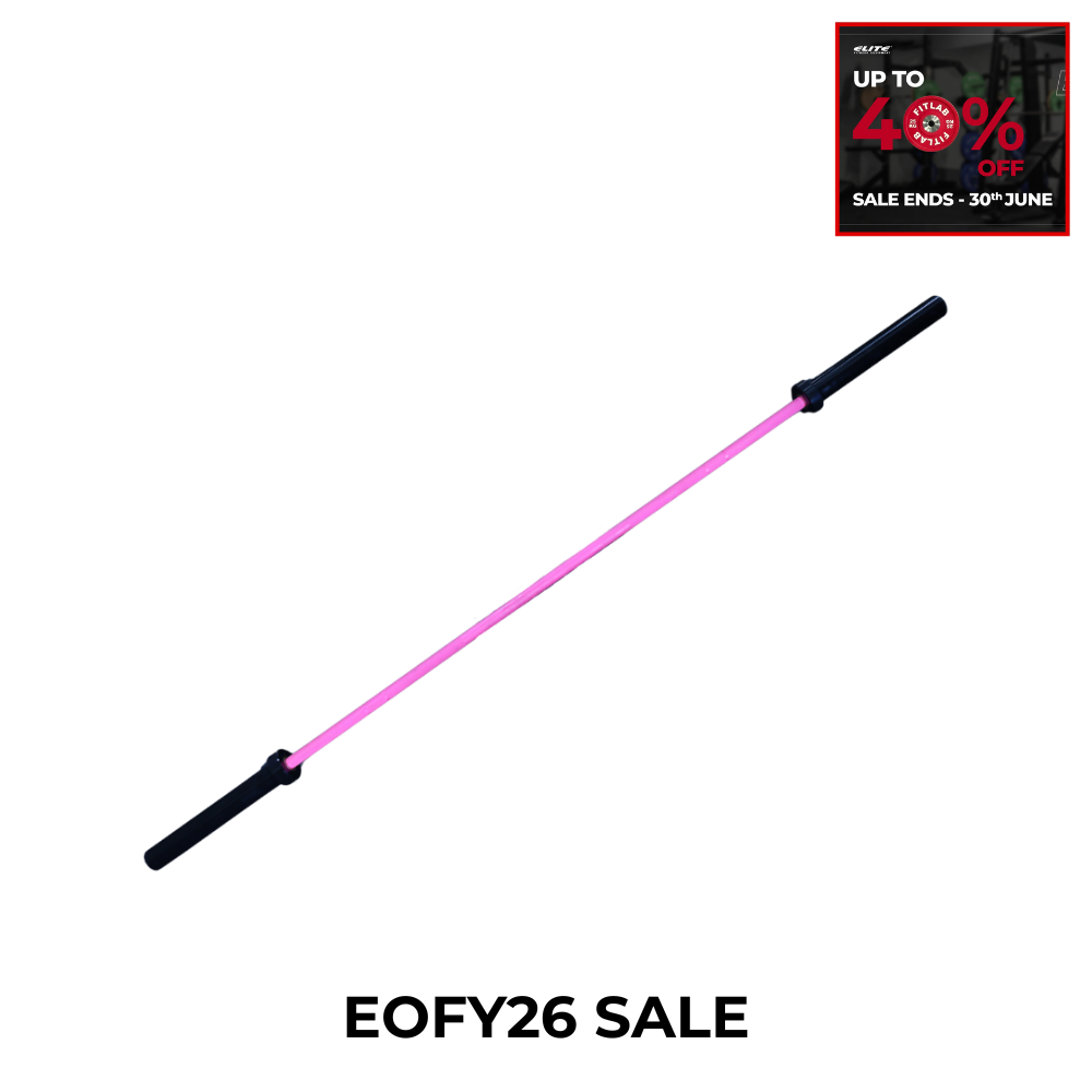 FITLAB 7' Olympic Pink Women's Barbell | 15kg