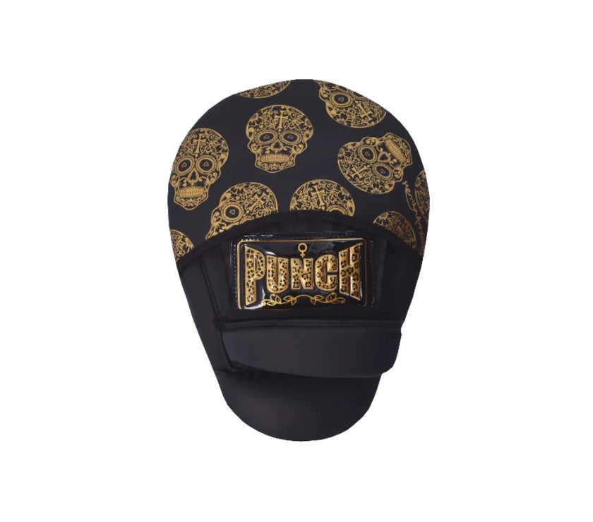 FOCUS PADS - Urban - GOLD SKULL ART - BLACK