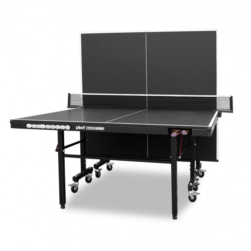 Experience pro-level play with the PIVOT Black Adder ping pong table. Superior quality for serious players. Shop now at Elite Fitness Australia for top table tennis gear!