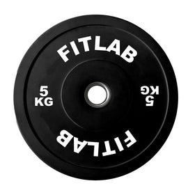 Fitlab Premium Black Bumper Plates