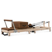 Shop the Contour Pilates Reformer in Espresso. Compact, foldable design with adjustable springs & accessories. Perfect for home workouts.