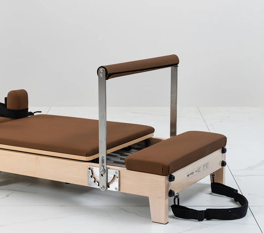 Contour Folding Wooden Pilates Reformer Machine (Espresso)