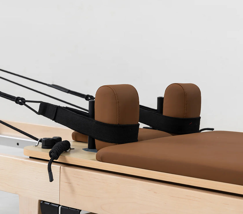 Contour Folding Wooden Pilates Reformer Machine (Espresso)