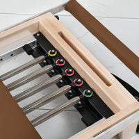 Shop the Contour Pilates Reformer in Espresso. Compact, foldable design with adjustable springs & accessories. Perfect for home workouts.