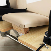 Contour Pro Folding Aluminum Pilates Reformer Bed Set (Beige) - PRE ORDER