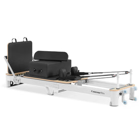 Shop the Contour Pro portable Pilates reformer machine. Perfect for home Pilates reformer exercises. Buy now and enjoy a durable, foldable, high-quality design.