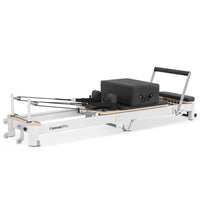 Shop the Contour Pro portable Pilates reformer machine. Perfect for home Pilates reformer exercises. Buy now and enjoy a durable, foldable, high-quality design.