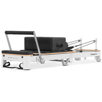 Shop the Contour Pro portable Pilates reformer machine. Perfect for home Pilates reformer exercises. Buy now and enjoy a durable, foldable, high-quality design.