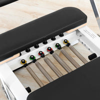 Contour Pro Folding Aluminum Pilates Reformer Bed Set (Black) - PRE ORDER