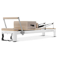 Contour Pro Aluminium Pilates Reformer Machine (Beige) - PRE ORDER