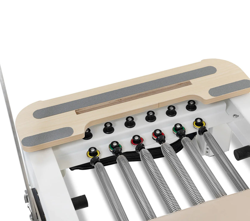 Contour Pro Aluminium Pilates Reformer Machine (Beige) - PRE ORDER