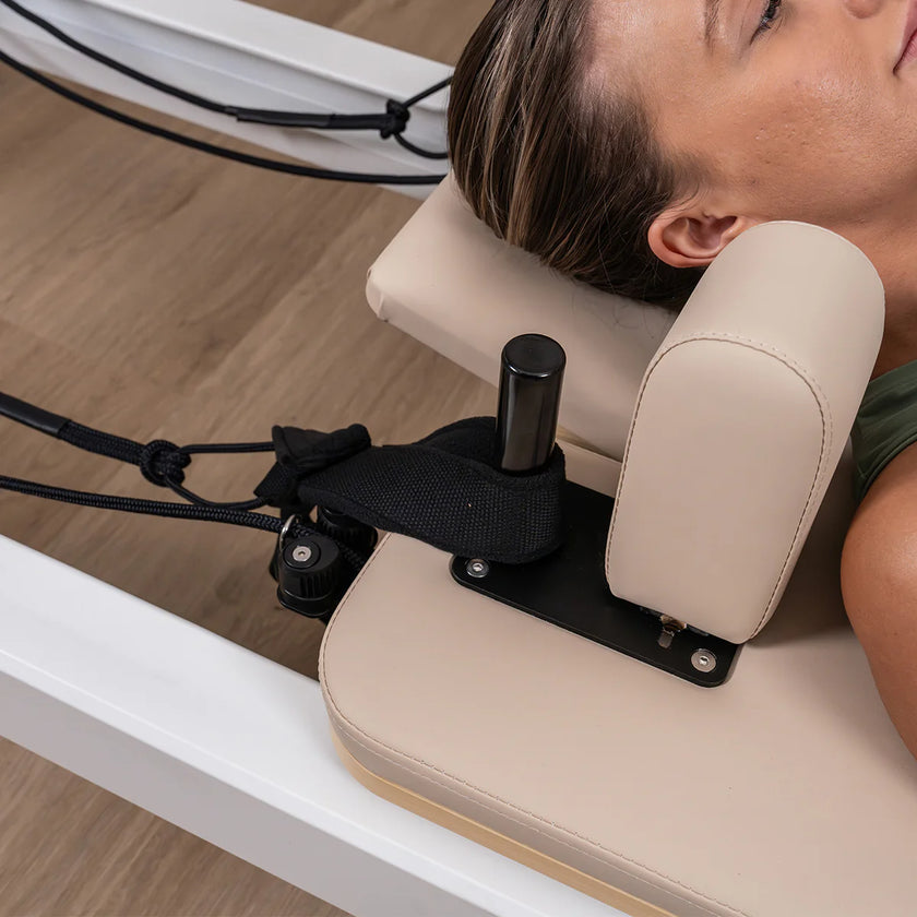 Contour Pro Aluminium Pilates Reformer Machine (Beige) - PRE ORDER
