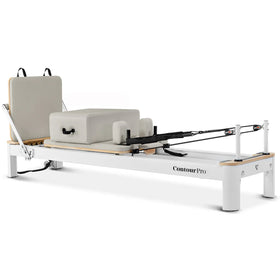 Shop the Contour Pro Pilates Reformer machine. Perfect for pilates reformer exercises at home. Buy this portable pilates reformer now and elevate your workouts.