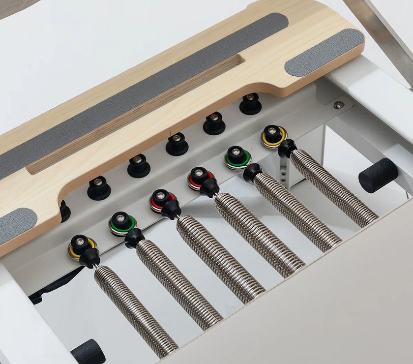 Shop the Contour Pro Pilates Reformer machine. Perfect for pilates reformer exercises at home. Buy this portable pilates reformer now and elevate your workouts.