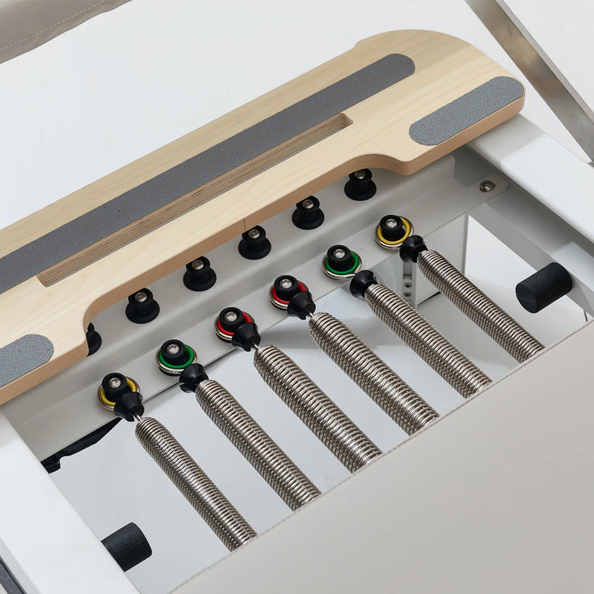Shop the Contour Pro Pilates Reformer machine. Perfect for pilates reformer exercises at home. Buy this portable pilates reformer now and elevate your workouts.