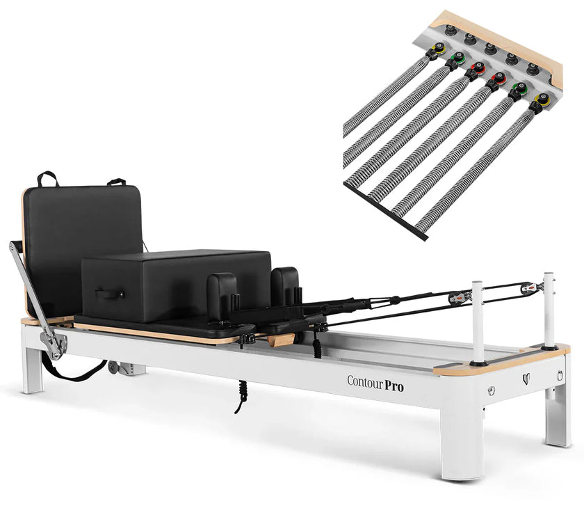 Contour Pro Aluminium Pilates Reformer | Elite Fitness