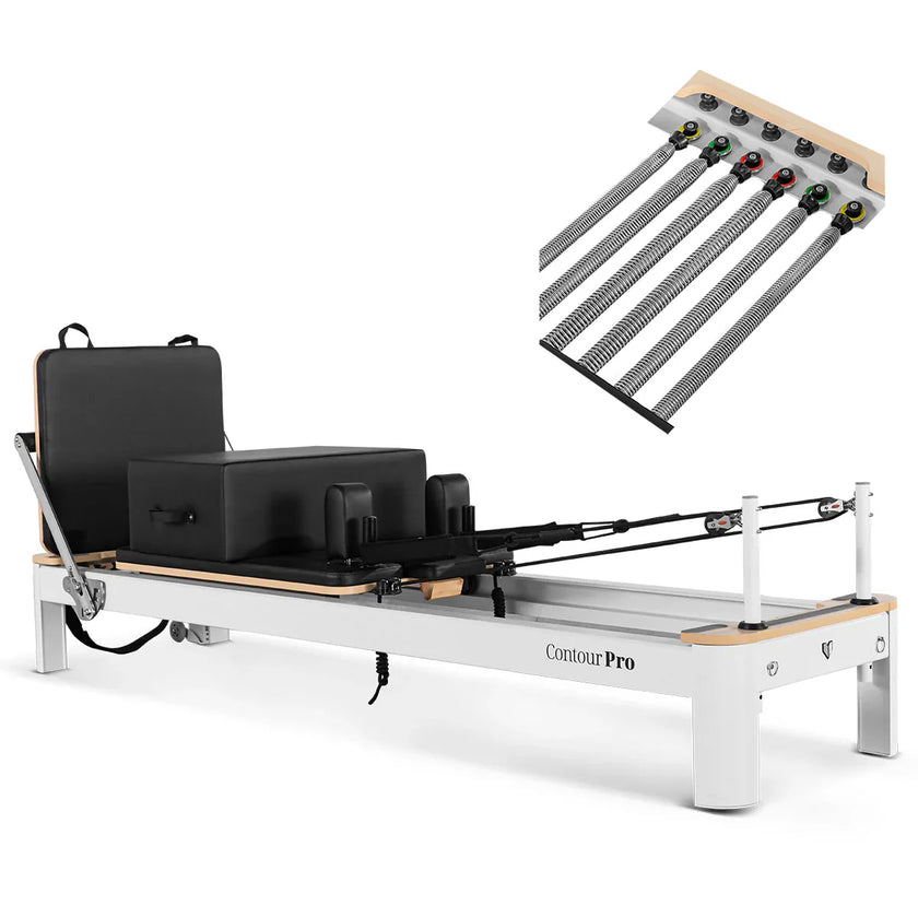 Contour Pro Aluminium Pilates Reformer | Elite Fitness