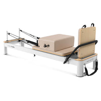 Shop the Contour Studio Pilates Reformer machine. Perform versatile pilates reformer exercises at home or studio with this durable, portable reformer.