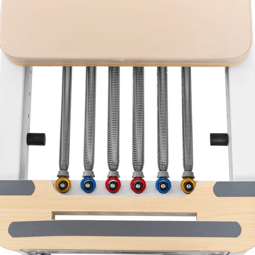 Contour Studio Commercial Pilates Reformer Machine (Beige)
