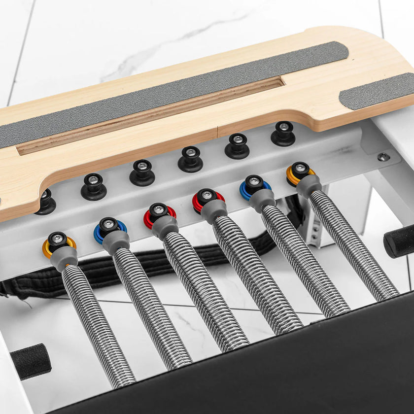 Contour Studio Commercial Pilates Reformer Machine (Beige)