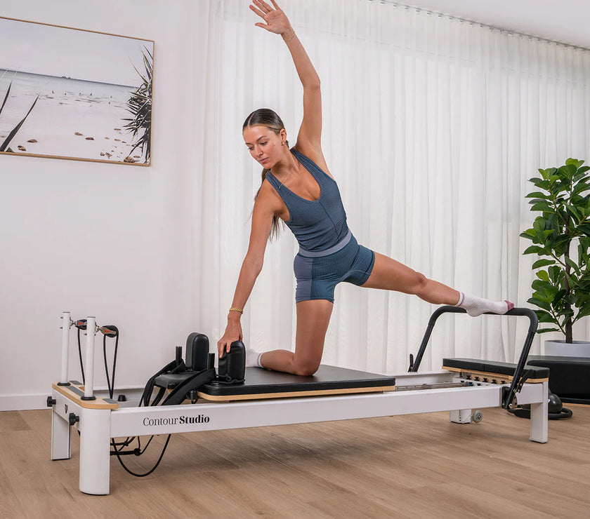Contour Pro aluminium portable pilates reformer machine 