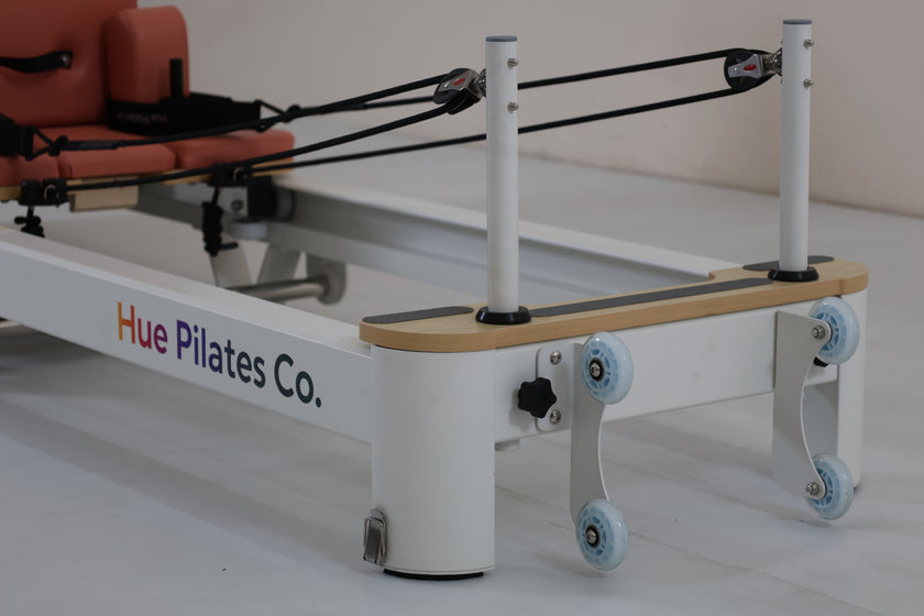 Hue Foldable Pilates Reformer - Moss