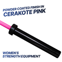 FITLAB 7' Olympic Pink Women's Barbell