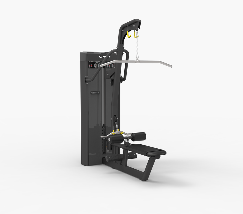 Spirit Commercial Pin Loaded Lat Pulldown  /  Seated Row