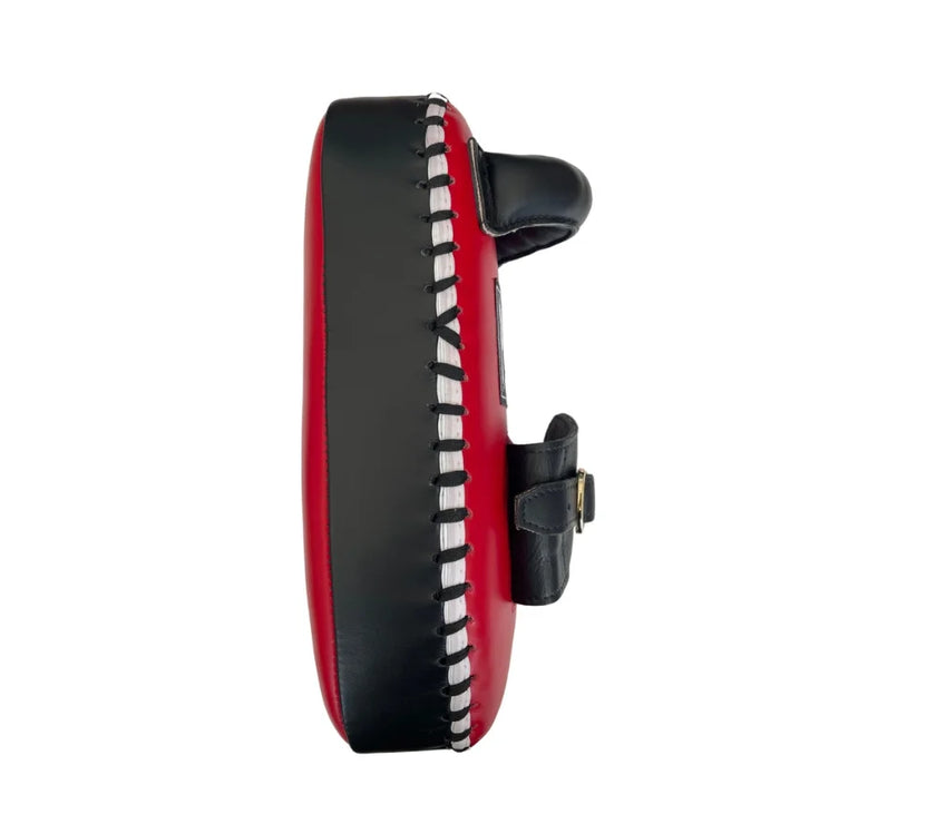 THAI PAD - Siam™ - LEATHER- SINGLE STRAP BUCKLE - RED/WHITE