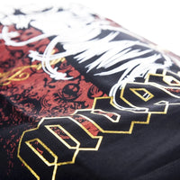 TSHIRT - Punch® COTTON - BLACK/RED