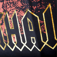 TSHIRT - Punch® COTTON - BLACK/RED
