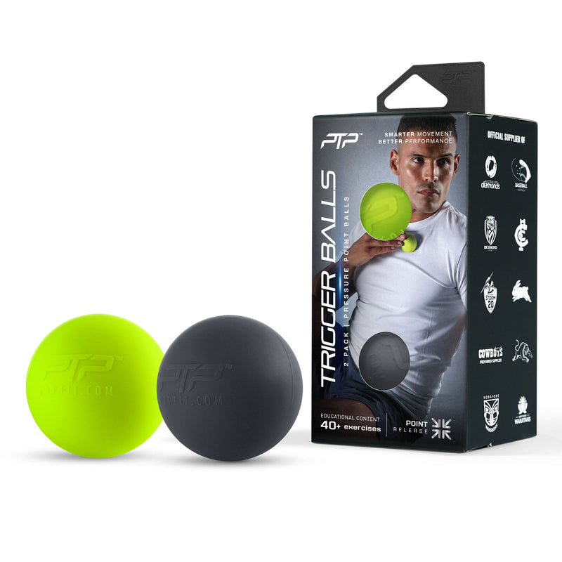 PTP New Trigger Balls - Soft and Firm, Massage and Trigger Point Release