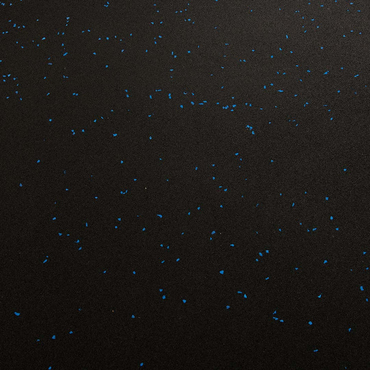 FITLAB 1m x 1m 15mm Thick Commercial Rubber Gym Flooring with Blue Fleck - PRE ORDER