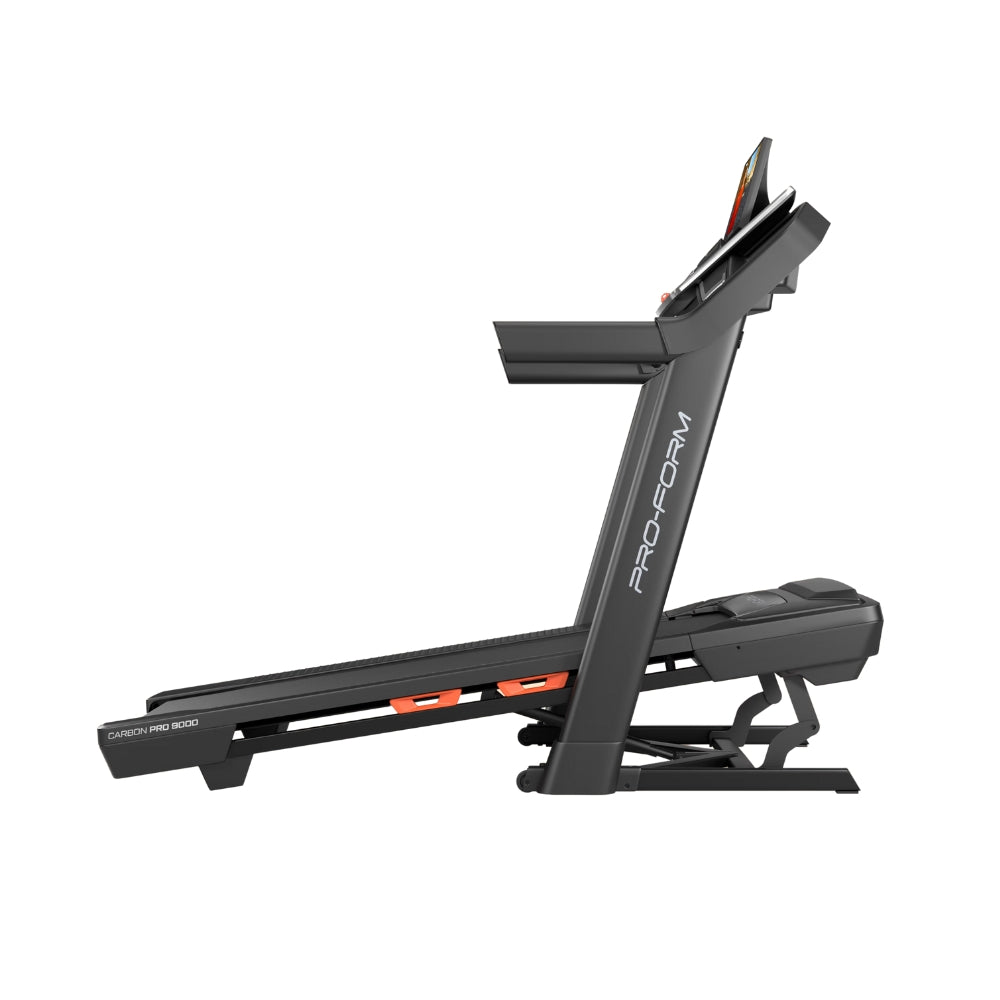 Buy the Proform Carbon Pro 9000 treadmill for home or gym use. Foldable fitness exercise machine for sale—ideal walking treadmill with powerful performance