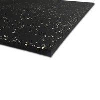 FITLAB 1m x 1m 15mm Thick Commercial Rubber Gym Flooring with White Fleck - PRE ORDER