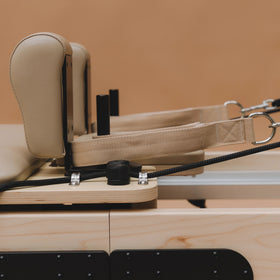 double black pilates stripes for home gym