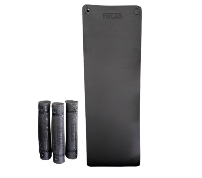 Shop the best thick yoga mat for stability & comfort. FitLAB Yoga exercise Mat is non-slip, eco-friendly & perfect for home or in gym. Buy now!