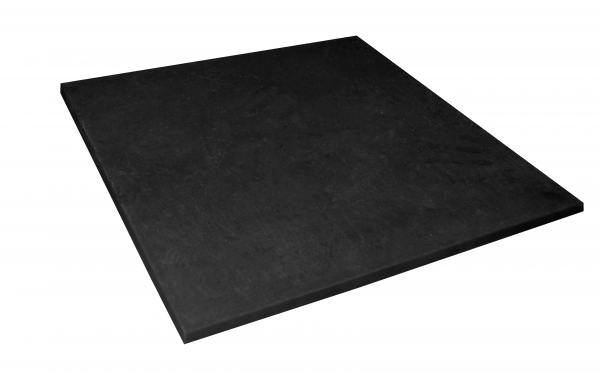 15mm Rubber Floor Tiles - 1m x 1m (no lines)
