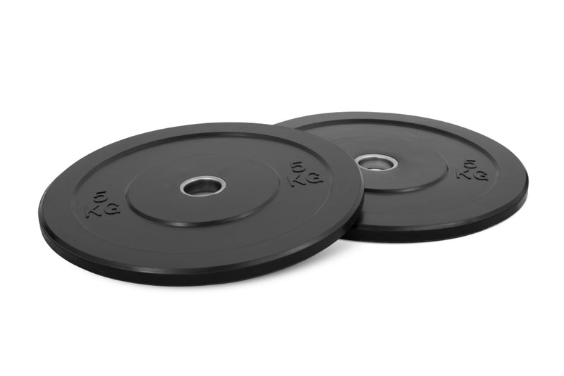 Black Bumper Weight Plates - Premium