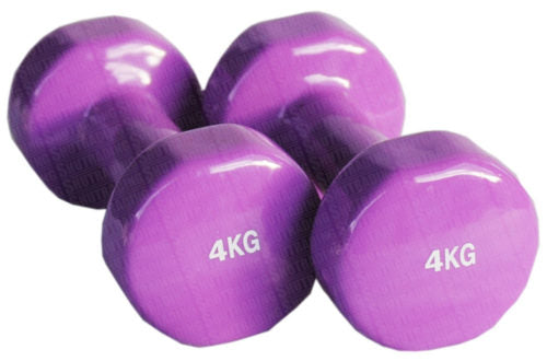 PVC Vinyl Coated Dumbells (SINGLE)