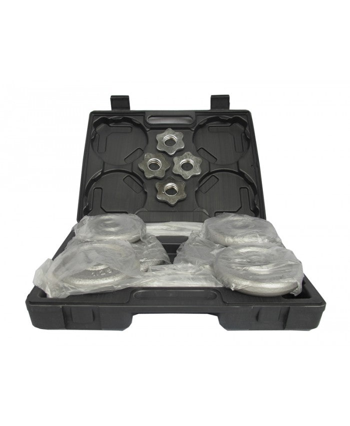 Standard dumbbell set clearance