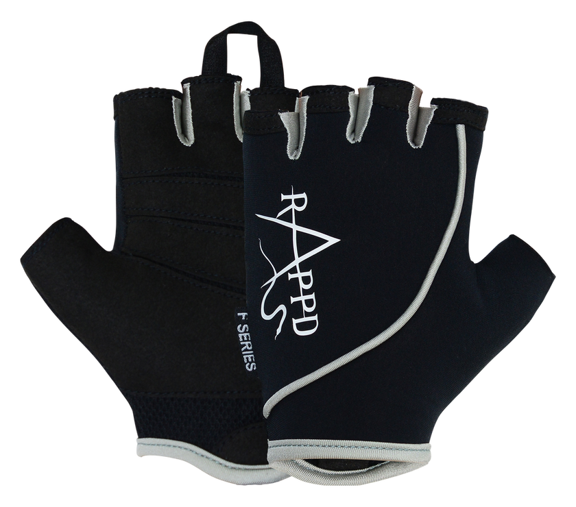 Rappd Mens Fitness Gloves Grey