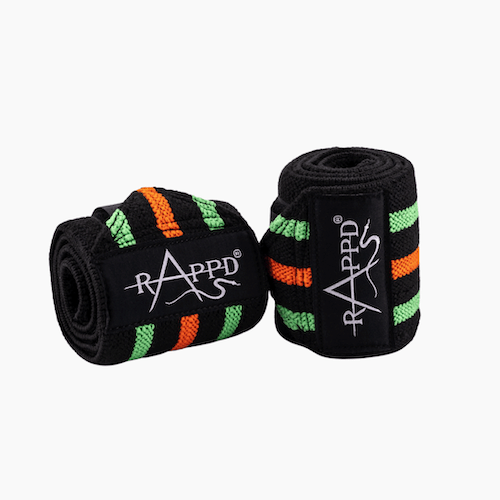 Rappd - 24.4 Inch Heavy Duty Wrist Wraps Brawn - Orange