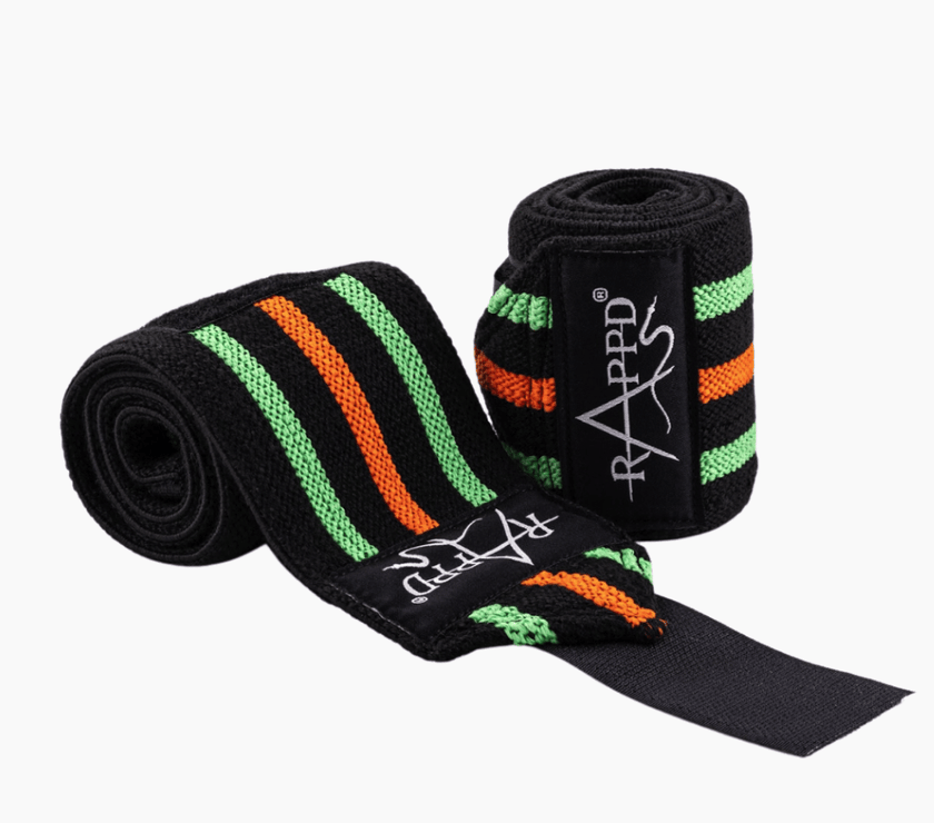 Rappd - 24.4 Inch Heavy Duty Wrist Wraps Brawn - Orange