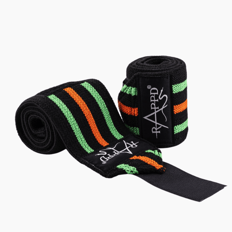 Rappd - 24.4 Inch Heavy Duty Wrist Wraps Brawn - Orange