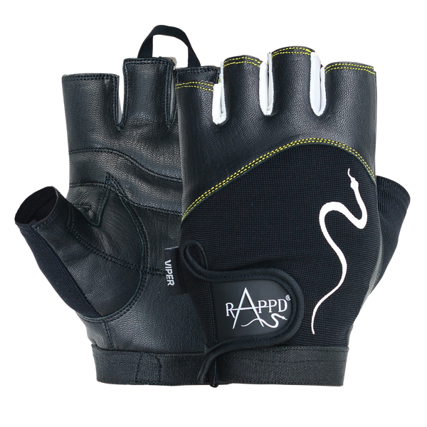 Rappd - Viper Heavy Duty Leather Gloves - Yellow